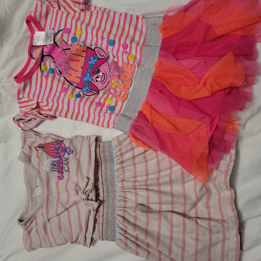 Trolls Dresses, Set of Two